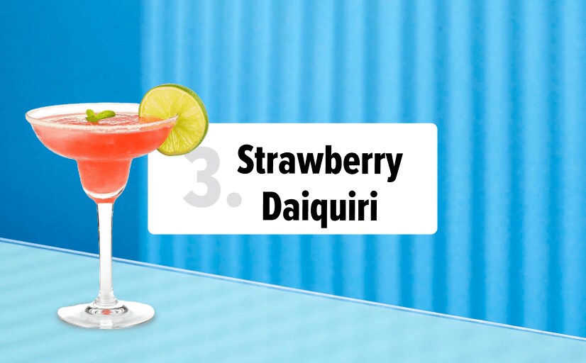 3. Strawberry Daiquiri